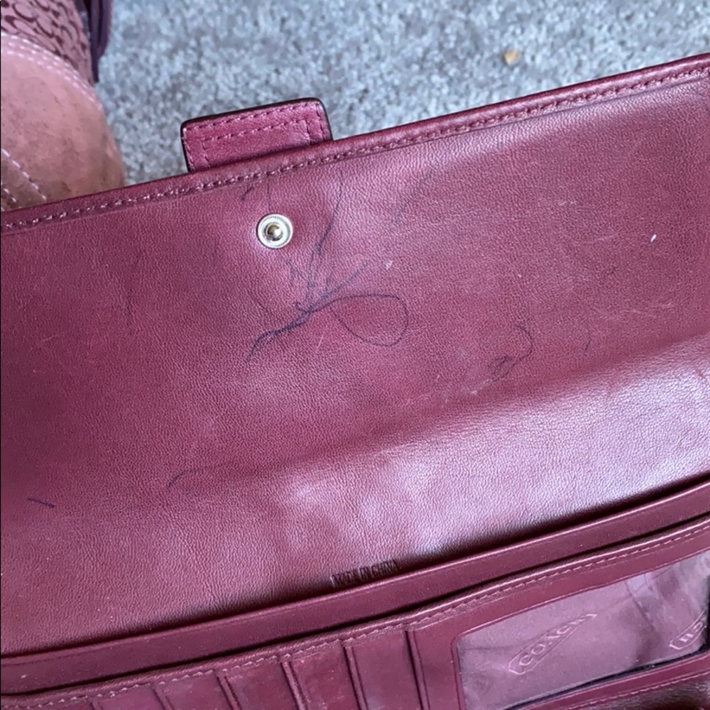 Coach Purse and Wallet Set - Picture 12 of 16